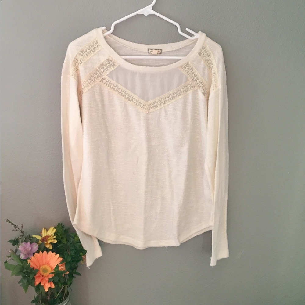 Beautiful off white blouse